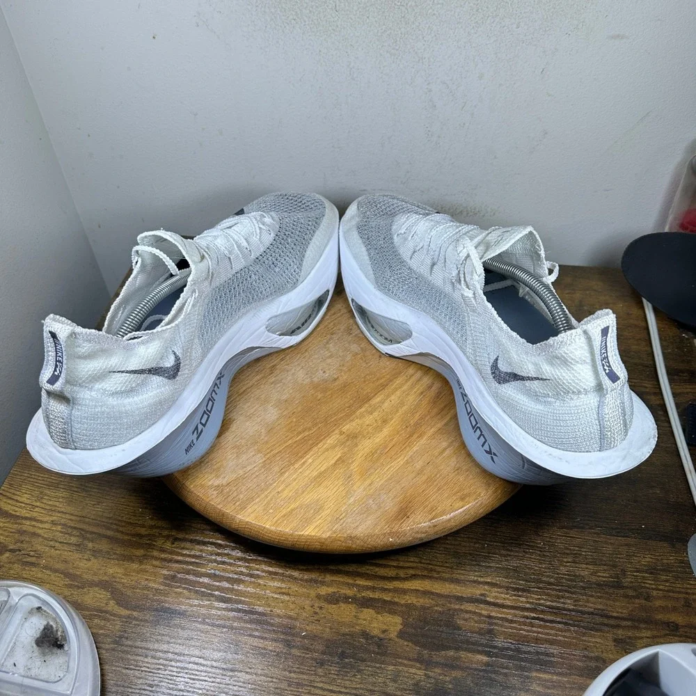 Nike Air Zoom Alphafly Next% 3 White Grey Road Racing Shoes  display picture 1